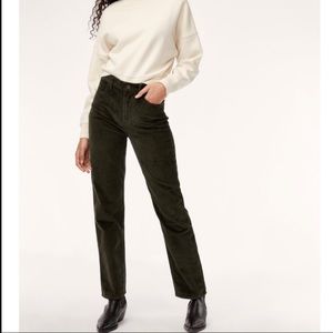 Aritzia/Wilfred Free Maddie Pant in Black (size 6)